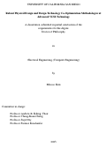 Cover page: Robust Physical Design and Design Technology Co-Optimization Methodologies at Advanced VLSI Technology