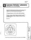 Cover page: A Fragment Separator at LBL for Beta-NMR Experiment (Lawrence Berkeley Laboratory)