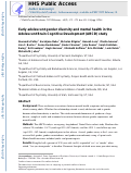 Cover page: Early adolescent gender diversity and mental health in the Adolescent Brain Cognitive Development study