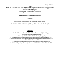 Cover page: Association of Serum Triglycerides and Renal Outcomes among 1.6 Million US Veterans.