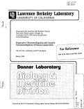 Cover page: Preparative Ultracentrifugation and Analytic Ultracentrifugation of Plasma Lipoproteins