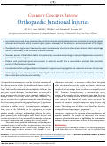 Cover page: Orthopaedic Junctional Injuries.