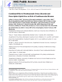 Cover page: Combined effect of posttraumatic stress disorder and prescription opioid use on risk of cardiovascular disease