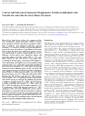 Cover page: Cortical and Subcortical Structural Morphometric Profiles in Individuals with Nonaffective and Affective Early Illness Psychosis.