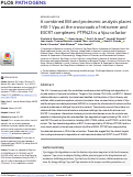 Cover page: A combined EM and proteomic analysis places HIV-1 Vpu at the crossroads of retromer and ESCRT complexes: PTPN23 is a Vpu-cofactor