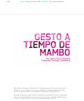 Cover page of Gesto a Tiempo de Mambo