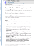 Cover page: The Impact of Frailty on Artificial Urinary Sphincter Placement and Removal Procedures.