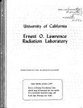 Cover page: OPERATION OF THE 88-INCH CYCLOTRON