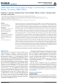 Cover page: Osteonecrosis of the Jaws in Dogs in Previously Irradiated Fields: 13 Cases (1989-2014).