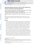 Cover page: Enhancing cognitive function in chronic TBI: The Role of α7 nicotinic acetylcholine receptor modulation.