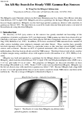 Cover page: An All-Sky Search for Steady VHE Gamma-Ray Sources