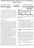 Cover page: Redefining Requirements of Ancillary Services for Technology Agnostic Sources