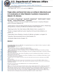 Cover page: Triglycerides and Renal Outcomes According to Albuminuria and in Consideration of Other Metabolic Syndrome Components in Diabetic US Veterans.