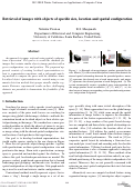 Cover page: Retrieval of Images with Objects of Specific Size, Location and Spatial Configuration