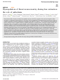 Cover page: Dysregulation of threat neurocircuitry during fear extinction: the role of anhedonia