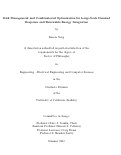 Cover page: Risk Management and Combinatorial Optimization for Large-Scale Demand Response and Renewable Energy Integration