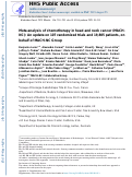 Cover page: Meta-analysis of chemotherapy in head and neck cancer (MACH-NC): An update on 107 randomized trials and 19,805 patients, on behalf of MACH-NC Group