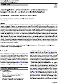 Cover page: Assessing plant-to-plant communication and induced resistance in sagebrush using the sagebrush specialist Trirhabda pilosa