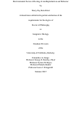 Cover page: Environmental Factors Affecting Avian Reproduction and Behavior