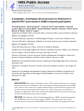 Cover page: A Pragmatic, Investigator-Driven Process for Disclosure of Amyloid PET Scan Results to ADNI-4 Research Participants