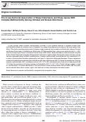 Cover page: The Cross-Sectional Association of Sleep Disturbance and Sleep Apnea With Complex Multimorbidity Among Chinese and Korean Americans.