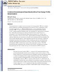 Cover page: Common Enzymological Experiments Allow Free Energy Profile Determination