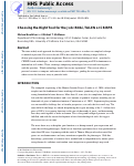 Cover page: Choosing the Right Tool for the Job: RNAi, TALEN, or CRISPR