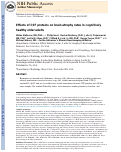 Cover page: Effects of cerebrospinal fluid proteins on brain atrophy rates in cognitively healthy older adults