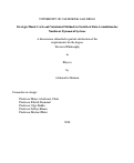 Cover page: Strategic Monte Carlo and Variational Methods in Statistical Data Assimilation for Nonlinear Dynamical Systems