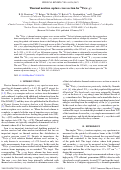 Cover page: Thermal neutron capture cross section for Fe56(n,γ)