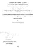 Cover page: Sí Se Puede, Sí Se Pudo, Sí Se Va a Poder: The Narrative Experience of Newcomer Immigrant Adolescent Students in Obtaining a High School Diploma