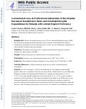 Cover page: Convenient Access to Professional Interpreters in the Hospital Decreases Readmission Rates and Estimated Hospital Expenditures for Patients With Limited English Proficiency