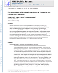 Cover page: The Associations of Biculturalism to Prosocial Tendencies and Positive Self Evaluations