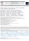 Cover page: ENIGMAs simple seven: Recommendations to enhance the reproducibility of resting-state fMRI in traumatic brain injury.