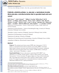 Cover page: Erlotinib, Erlotinib–Sulindac versus Placebo: A Randomized, Double-Blind, Placebo-Controlled Window Trial in Operable Head and Neck Cancer