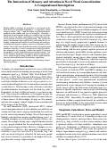 Cover page: The Interaction of Memory and Attention in Novel Word Generalization:A Computational Investigation