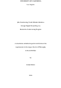 Cover page: (Re) Constructing Youth Offender Identities through Digital Storytelling in a Restorative Conferencing Program