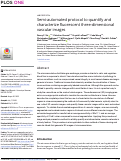 Cover page: Semi-automated protocol to quantify and characterize fluorescent three-dimensional vascular images