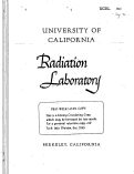 Cover page: A METHOD FOR MINIMIZING A FUNCTION OF n VARIABLES