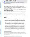 Cover page: Synthetic peripherally-restricted cannabinoid suppresses chemotherapy-induced peripheral neuropathy pain symptoms by CB1 receptor activation