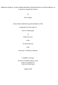 Cover page: Walking the Tightrope: Understanding Stakeholder Political Preferences and Their Influence on Corporate Sociopolitical Activism