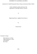 Cover page: Automation of a Seabed Transponder Survey Using an Autonomous Surface Vehicle