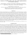 Cover page: Analysis of GeMS tip-tilt on-sky data: LQG implementation for vibration rejections