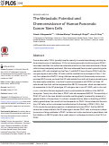 Cover page: The Metastatic Potential and Chemoresistance of Human Pancreatic Cancer Stem Cells