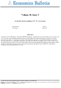 Cover page: From the Great Depression to the Great Recession: A Model‐Based Ranking of U.S. Recessions