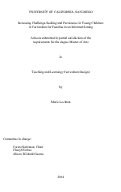 Cover page: Increasing Challenge-Seeking and Persistence in Young Children : : A Curriculum for Families in an Informal Setting