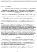 Cover page: Measuring User Compliance and Cost Effectiveness of Safe Drinking Water Programs: A Cluster-Randomized Study of Household Ultraviolet Disinfection in Rural Mexico.