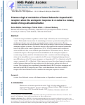 Cover page: Pharmacological modulation of lateral habenular dopamine D2 receptors alters the anxiogenic response to cocaine in a runway model of drug self-administration