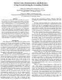 Cover page: Deictic Codes, Demonstratives, and Reference: A Step Toward Solving the Grounding Problem