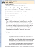 Cover page: Automated prescription of oblique brain 3D magnetic resonance spectroscopic imaging.